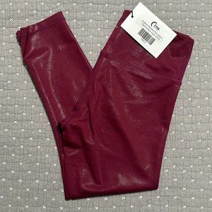 Zyia Lipgloss Metallic Plus Light n Tight Hi-rise Capri 20" (NWT)